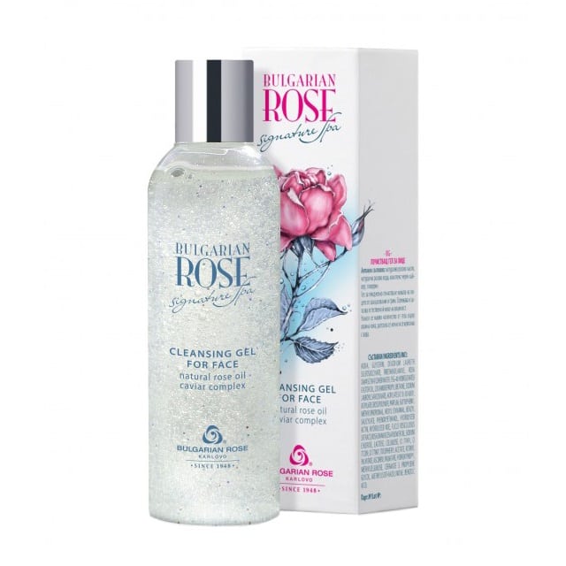 Cleansing Gel for Face Bulgarian Rose Signature Spa 200 ml