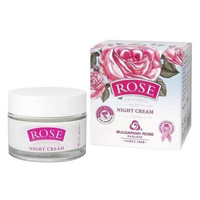 Night Cream “ROSE” with rose oil 50ml