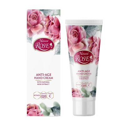 Anti-Age Hand Cream Natural Rose 50ml