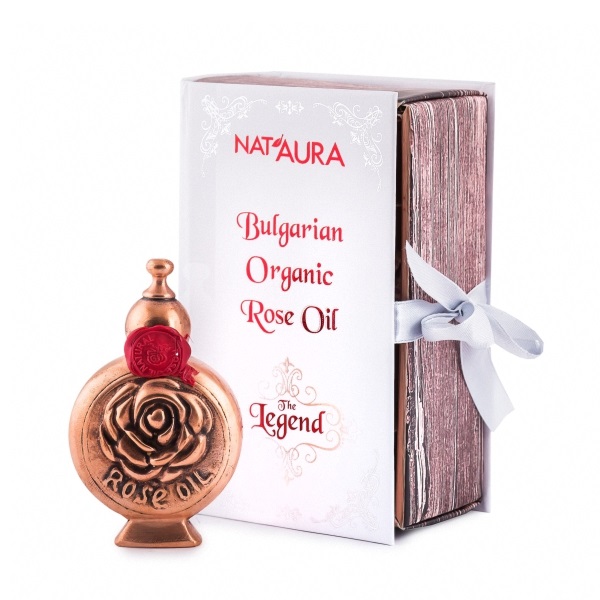 Bulgarian Rose Oil Organic Nat'aura 1.2 ml