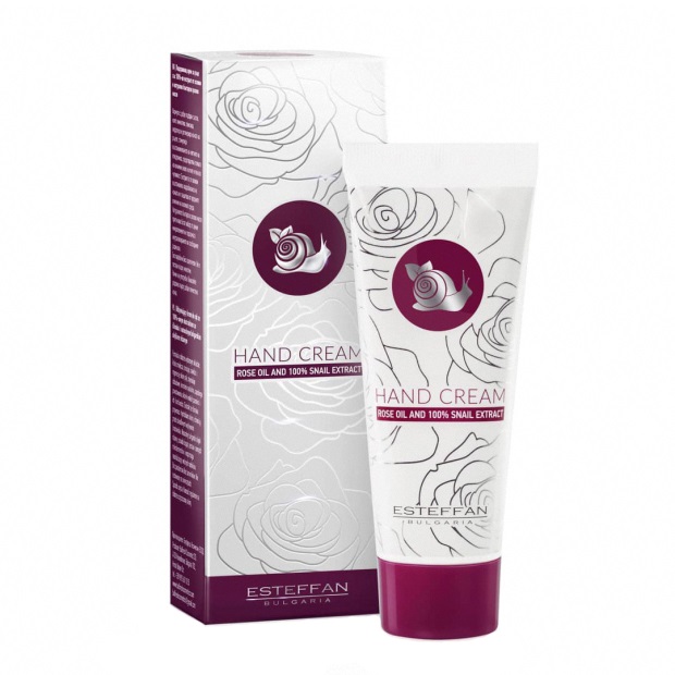 Hand Cream Rose Oil and Snail Extract 75 ml