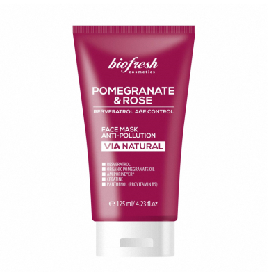 Face Mask Anti-Poluttion Pomegranate And Rose 125ml