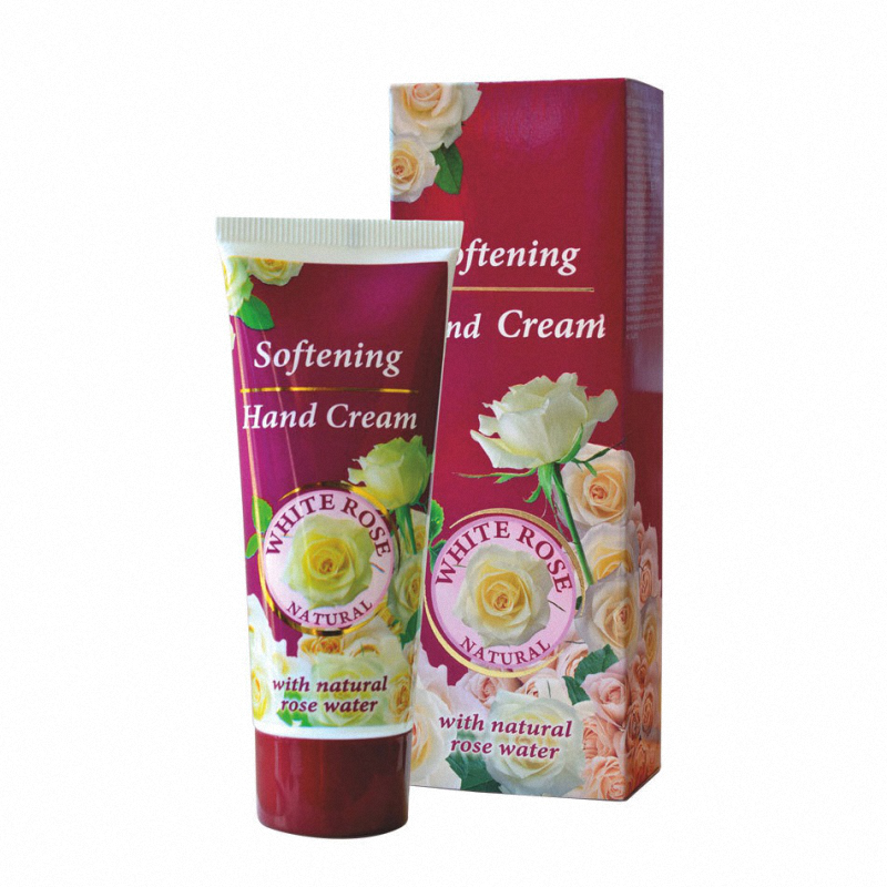 Softening Hand Cream White Rose Natural 75ml